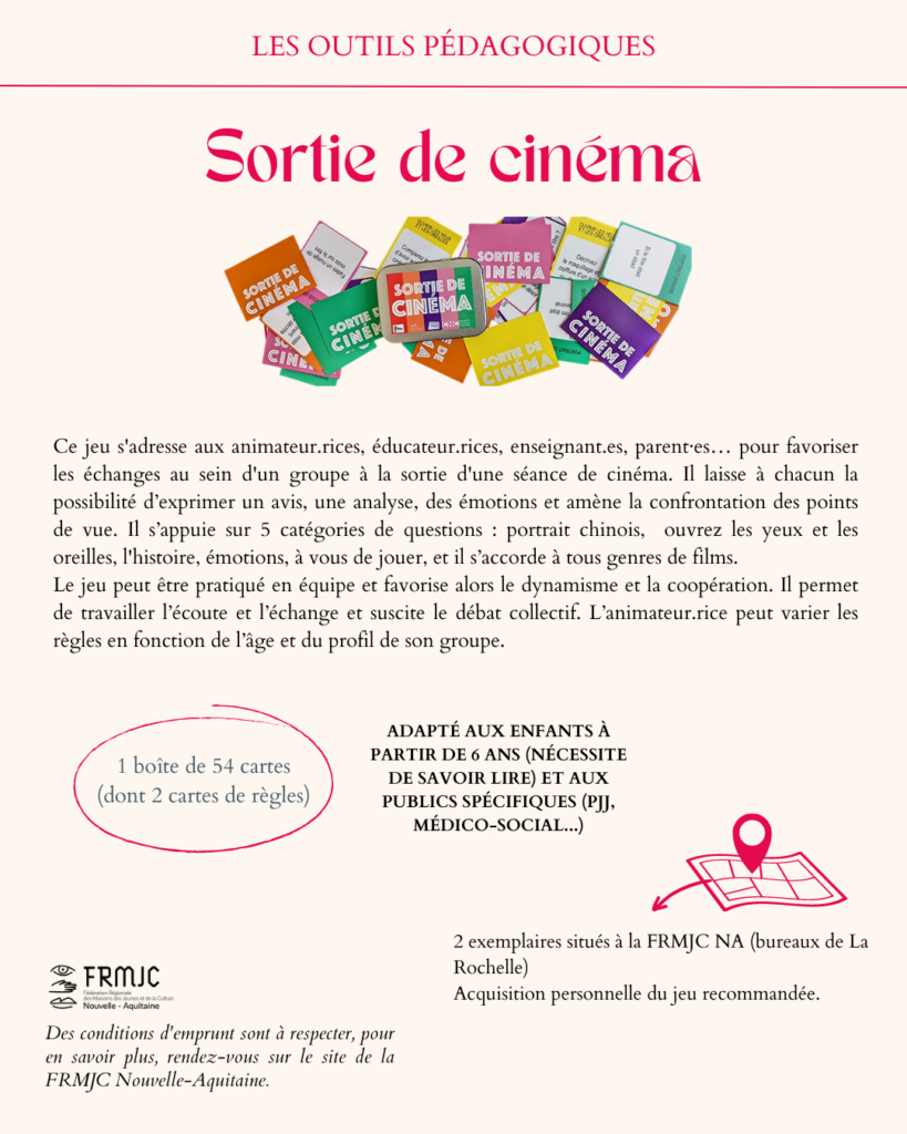 Sortie de cin ma f d ration r gionale des mjc nouvelle aquitaine